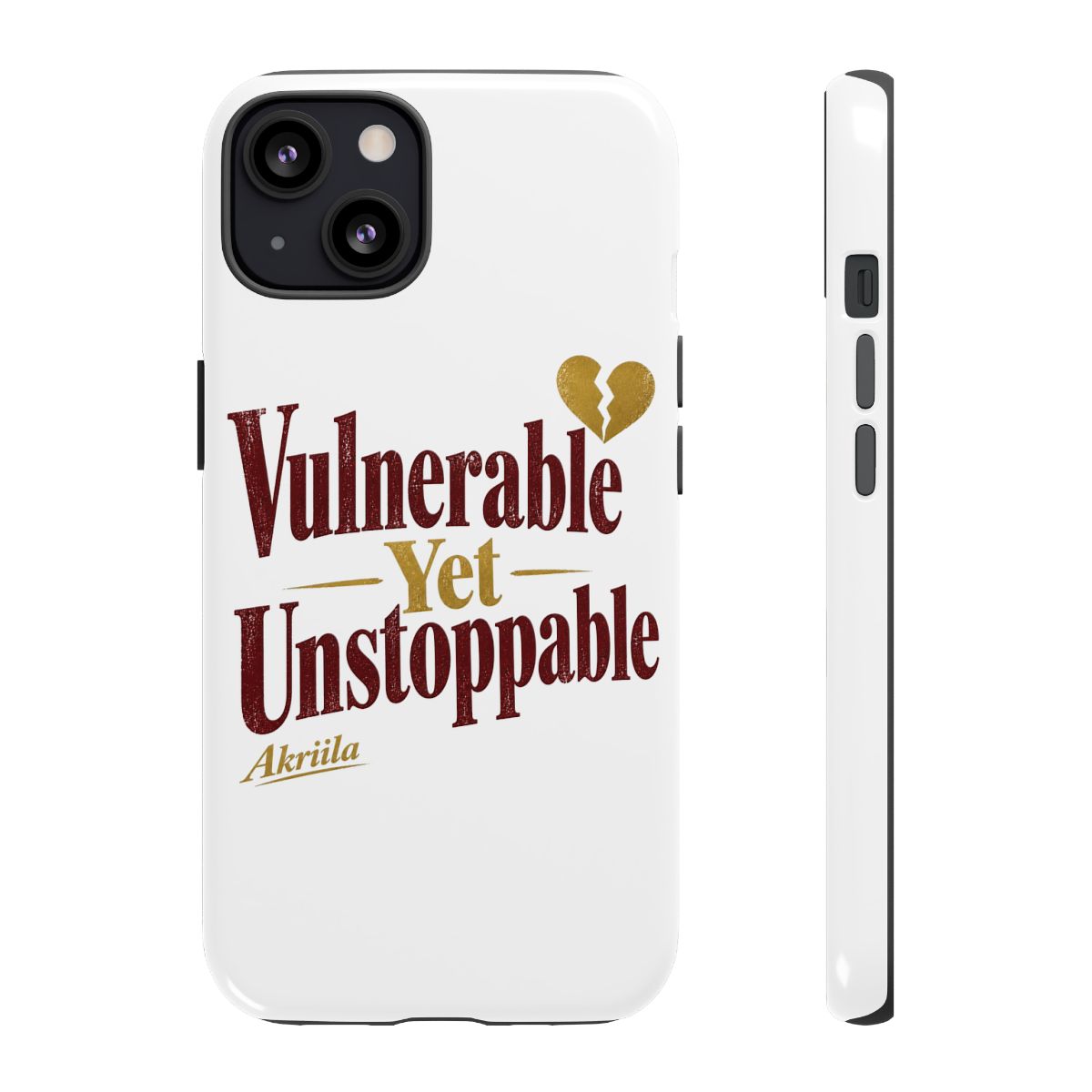 Akriila "Vulnerable Yet Unstoppable" Phone Case - Official phone-cases merchandise