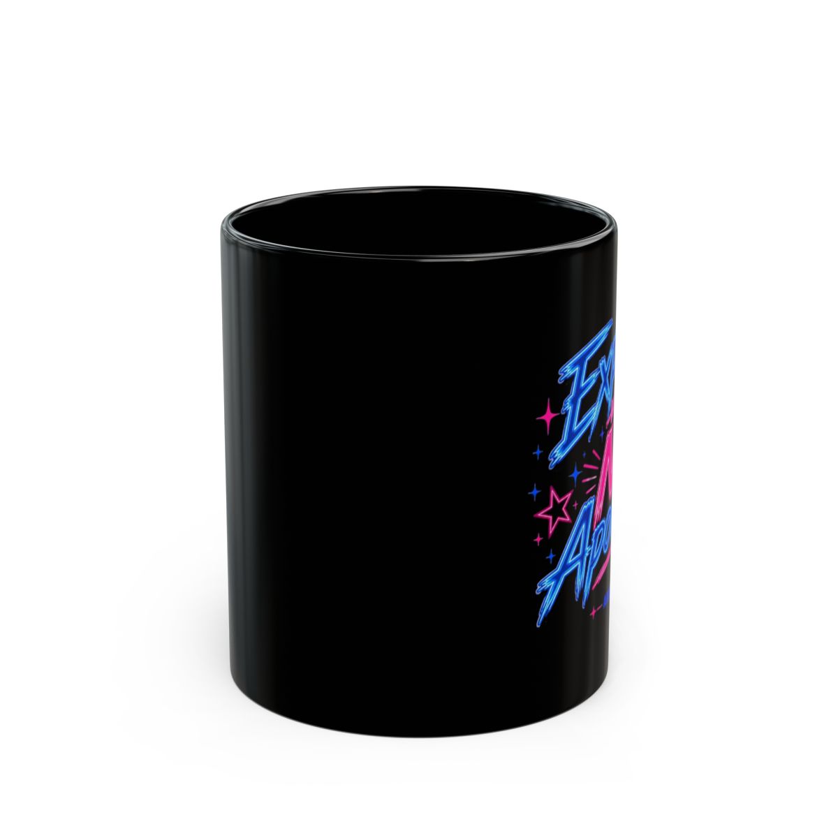 Akriila "Express with No Apologies" Black Mug - Official mugs merchandise