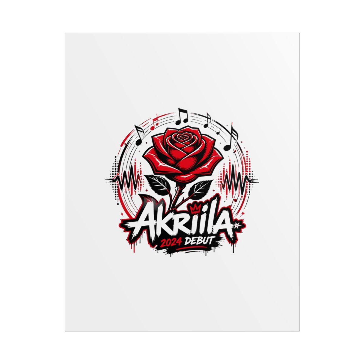 Akriila "Akriila: 2024 Debut" Poster - alternate angle 1, merchandise