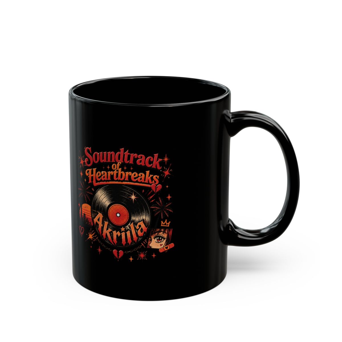 Akriila Black Mug - Official mugs merchandise