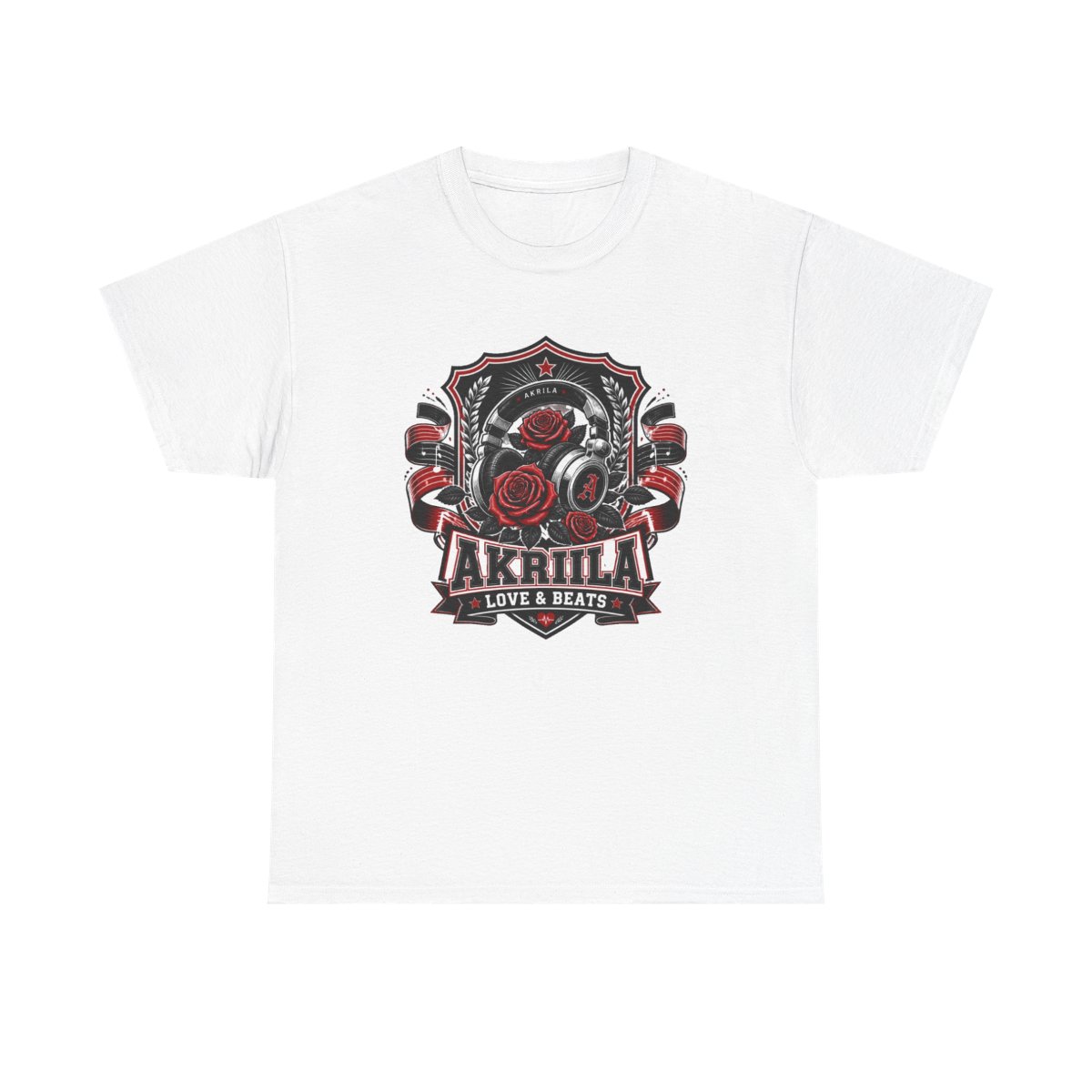 Akriila "Akriila: Love & Beats" Unisex Tee - Official t-shirts merchandise