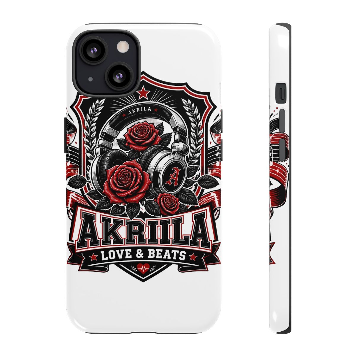 Akriila "Akriila: Love & Beats" Phone Case - Official phone-cases merchandise