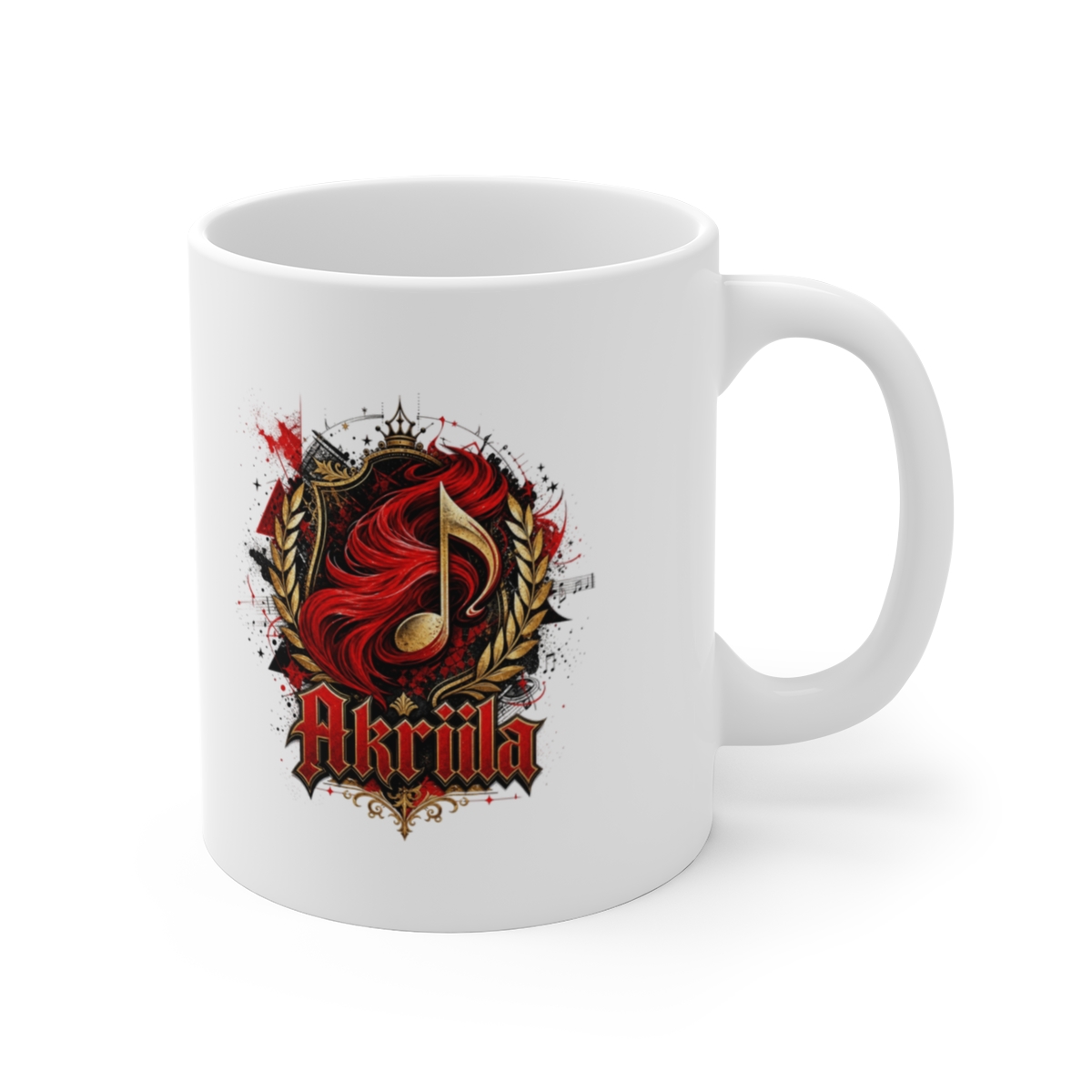 Akriila White Mug - Official mugs merchandise